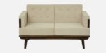 Oxford Sheesham Wood 2 Seater Sofa in Provincial Honey Oak Finish - Image 5