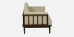 Oxford Sheesham Wood 2 Seater Sofa in Provincial Honey Oak Finish - Image 6