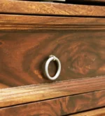 Ridgemont Sheesham Wood Bar Cabinet in Scratch Resistant Copper Teak Finish - Image 5
