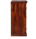 Rosemont Sheesham Wood Bar Cabinet in Scratch Resistant Deep Teak Finish - Image 5