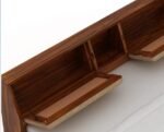 Royal Sheesham Solid Wood Bed with Hydraulic Storage in Honey Finish - Image 7