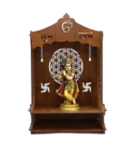 Sattva Solid Sheesham Wood Temple with Classic Decorative Detailing - Image 2