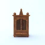 Serenity Solid Sheesham Wood Temple with Refined Handcrafted Design - Image 2