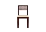 Sheesham Wood 4 Seater Dining Set in Scratch Resistant Honey Oak Finish - Image 7