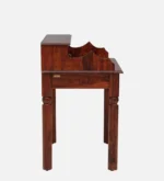 Sheesham Wood Computer Study Table with Shelves - Image 8