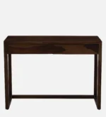 Sheesham Wood Laptop Study Desk with Storage - Image 5