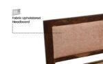 Sheesham Wood Minimalist Solid Wood Bed Frame - Image 4