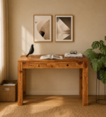 Sheesham Wood Study Table with Storage Drawer