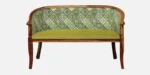 Siena Sheesham Wood 2 Seater Sofa in Premium Teak Finish - Image 6