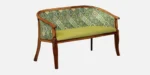 Siena Sheesham Wood 2 Seater Sofa in Premium Teak Finish - Image 7