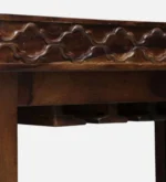 Silverdale Sheesham Wood Bar Cabinet in Scratch Resistant Honey Teak Finish - Image 2