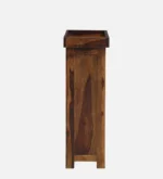 Silverdale Sheesham Wood Bar Cabinet in Scratch Resistant Honey Teak Finish - Image 4