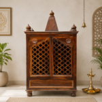 Solace Solid Sheesham Wood Temple with Contemporary Traditional Design