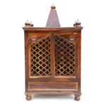 Solace Solid Sheesham Wood Temple with Contemporary Traditional Design - Image 2