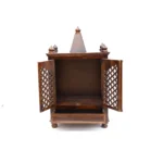Solace Solid Sheesham Wood Temple with Contemporary Traditional Design - Image 3