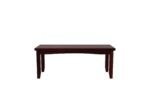 Solid Sheesham Wood 6 Seater Dining Table Set with Bench and Chairs in Natural Finish - Image 9
