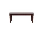 Solid Sheesham Wood 6 Seater Dining Table Set with Natural Finish - Image 8