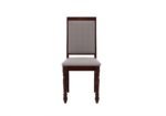Solid Sheesham Wood 6 Seater Dining Table Set with Natural Finish - Image 9