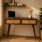 Solid Sheesham Wood Writing Study Desk