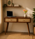 Solid Sheesham Wood Writing Study Desk