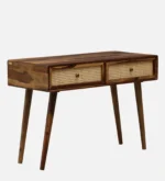 Solid Sheesham Wood Writing Study Desk - Image 5