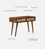 Solid Sheesham Wood Writing Study Desk - Image 8