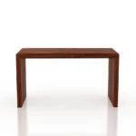 Thorne Sheesham Wood Study Table in Scratch Resistant Amber Oak Finish - Image 4