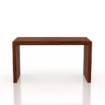 Thorne Sheesham Wood Study Table in Scratch Resistant Amber Oak Finish - Image 5
