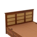 Tivoli Sheesham Wood Bed with Storage in Honey Finish - Image 7
