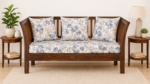 Valencia Sheesham Wood 2 Seater Sofa in Provincial Teak Finish