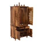 Vayra Solid Sheesham Wood Temple with Heritage Inspired Craftsmanship - Image 5