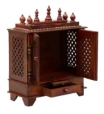 Vedant Solid Sheesham Wood Temple with Heritage Inspired Design - Image 5