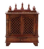 Vedant Solid Sheesham Wood Temple with Heritage Inspired Design - Image 6