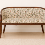 Veltron Premium Solid Sheesham Wood Lounge 2 Seater Sofa