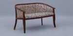 Veltron Premium Solid Sheesham Wood Lounge 2 Seater Sofa - Image 2