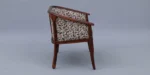 Veltron Premium Solid Sheesham Wood Lounge 2 Seater Sofa - Image 5