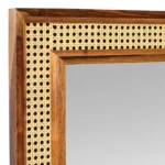 Verona Sheesham Wood Dressing Unit with Cabinet in Honey Oak Finish - Image 7
