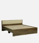 Veyron Sheesham Wood Bed with Storage in Teak Finish - Image 5