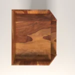 Vintage Sheesham Wood Bed Side Cabinet - Image 7