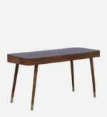 Wooden Sheesham Study Table with Open Shelves - Image 4