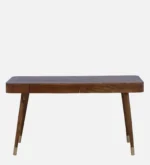 Wooden Sheesham Study Table with Open Shelves - Image 5
