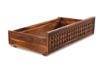 Zenton Solid Sheesham Wood Bed with Underbed Storage - Image 8