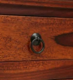 Winston Solid Wood Study Table in Antique Honey Finish - Image 3