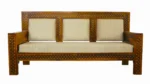 Kensworth Solid Sheesham Wood L-Shape Sofa Set with Cushioned Seating - Image 6