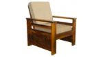 Kingswell Sheesham Wood L-Shape Sofa Set with Premium Upholstery - Image 3