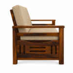 Kingswell Sheesham Wood L-Shape Sofa Set with Premium Upholstery - Image 5
