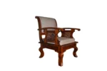 Marlowe Solid Sheesham Wood Sofa Set with Intricate Carved Design - Image 5